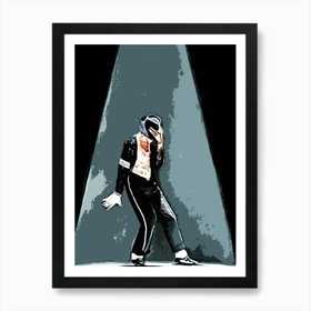 dance Michael Jackson king of pop music 5 Art Print by music