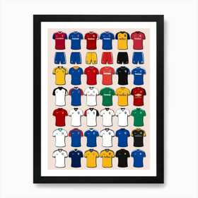 Premier League 絵画 Premier League Winners Art Print by MRHWALLPRINTS - Fy