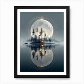 芸術写真 Nature Photograph Full Moon Art Print il_340x270.1691267292_q2mo.jpg