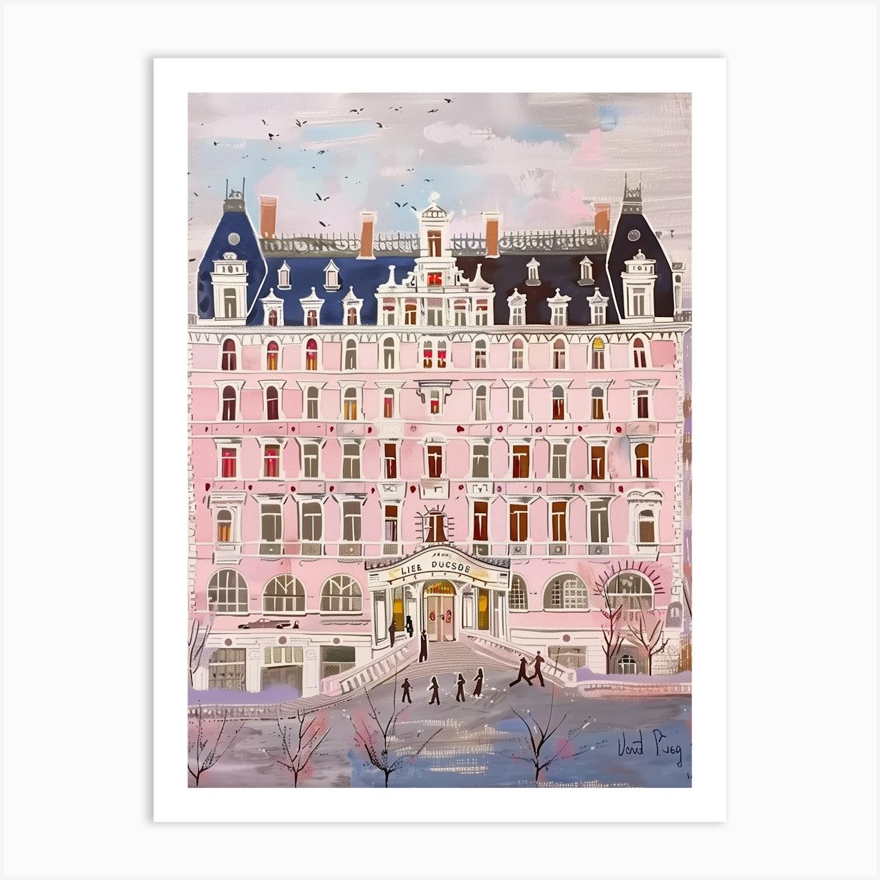 Grand Budapest Hotel 16 Art Print by AST prints