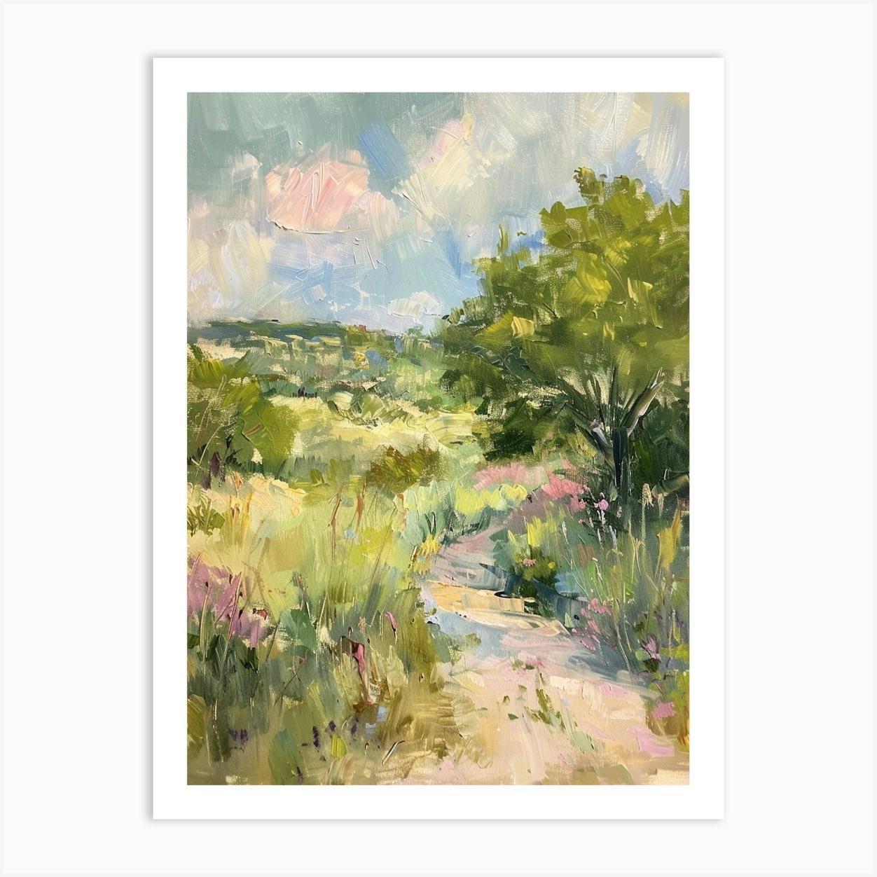 The Bullock Texas State History Museum Austin Texas Oil Painting 1 Art Print by PixelPerfect