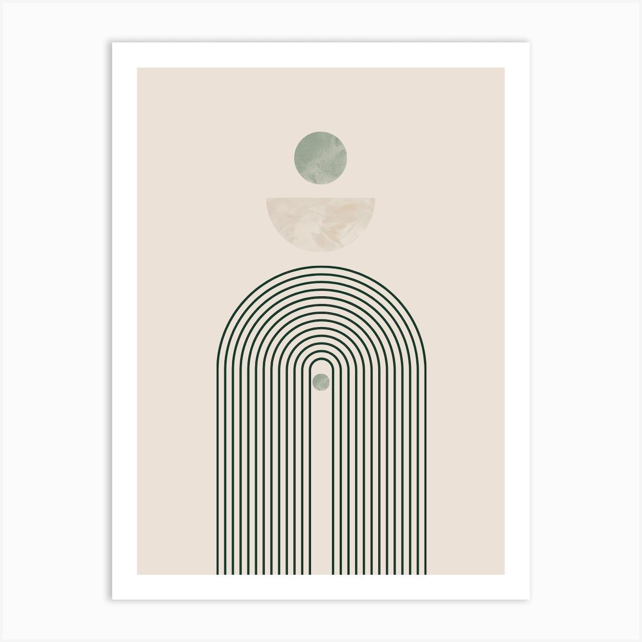 Shapes Art Print by Go Poster Store