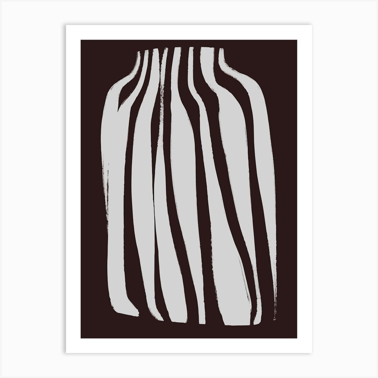 Abstract Jug Art Print by Artsy Bessy