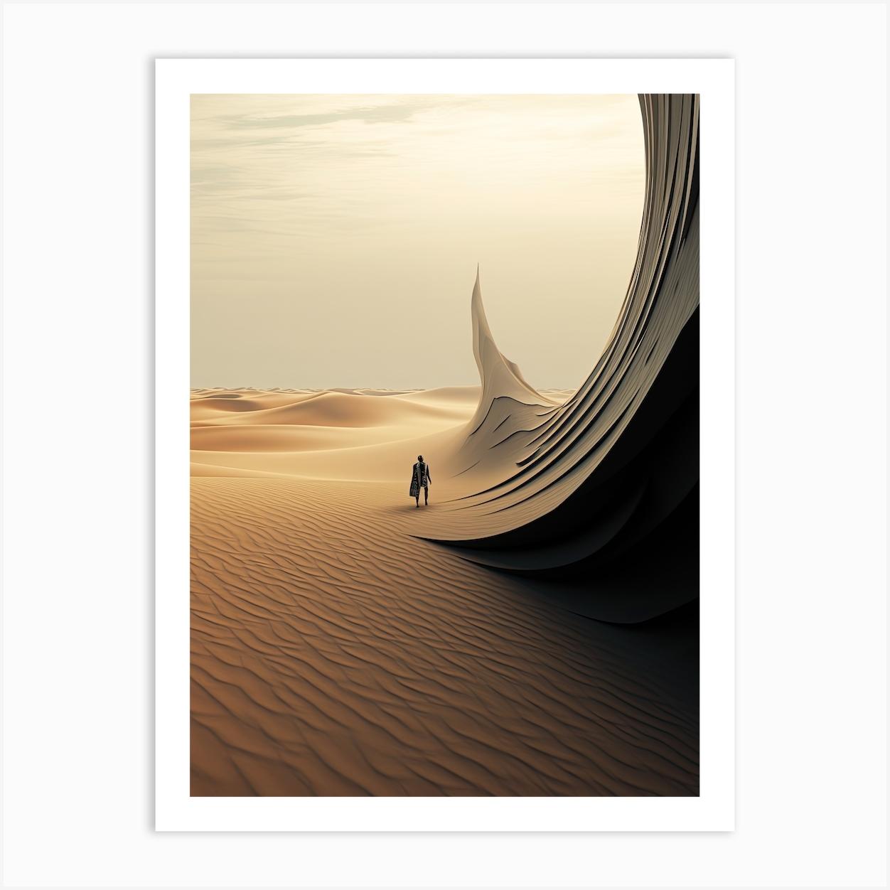 Dune Mobius Fan Art Art Print by Fusion Designs