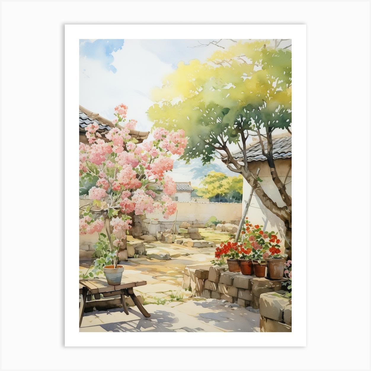 The Garden Of Morning Calm South Korea 3 Art Print by Gardens of the World Art Prints & Posters