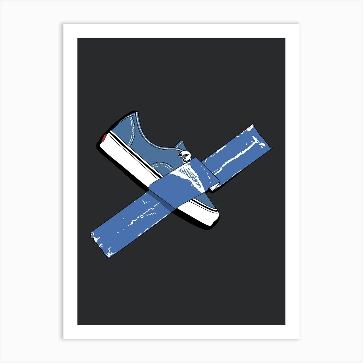 Vans authentic Art Print by Setia Kicks