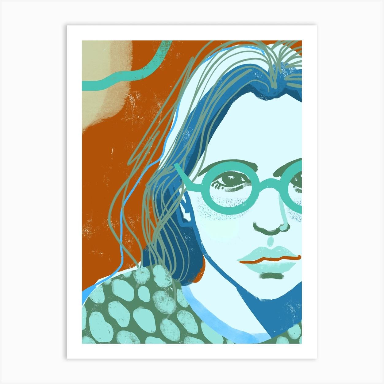 Melancholy Mood 1 Art Print by Raspberry Print