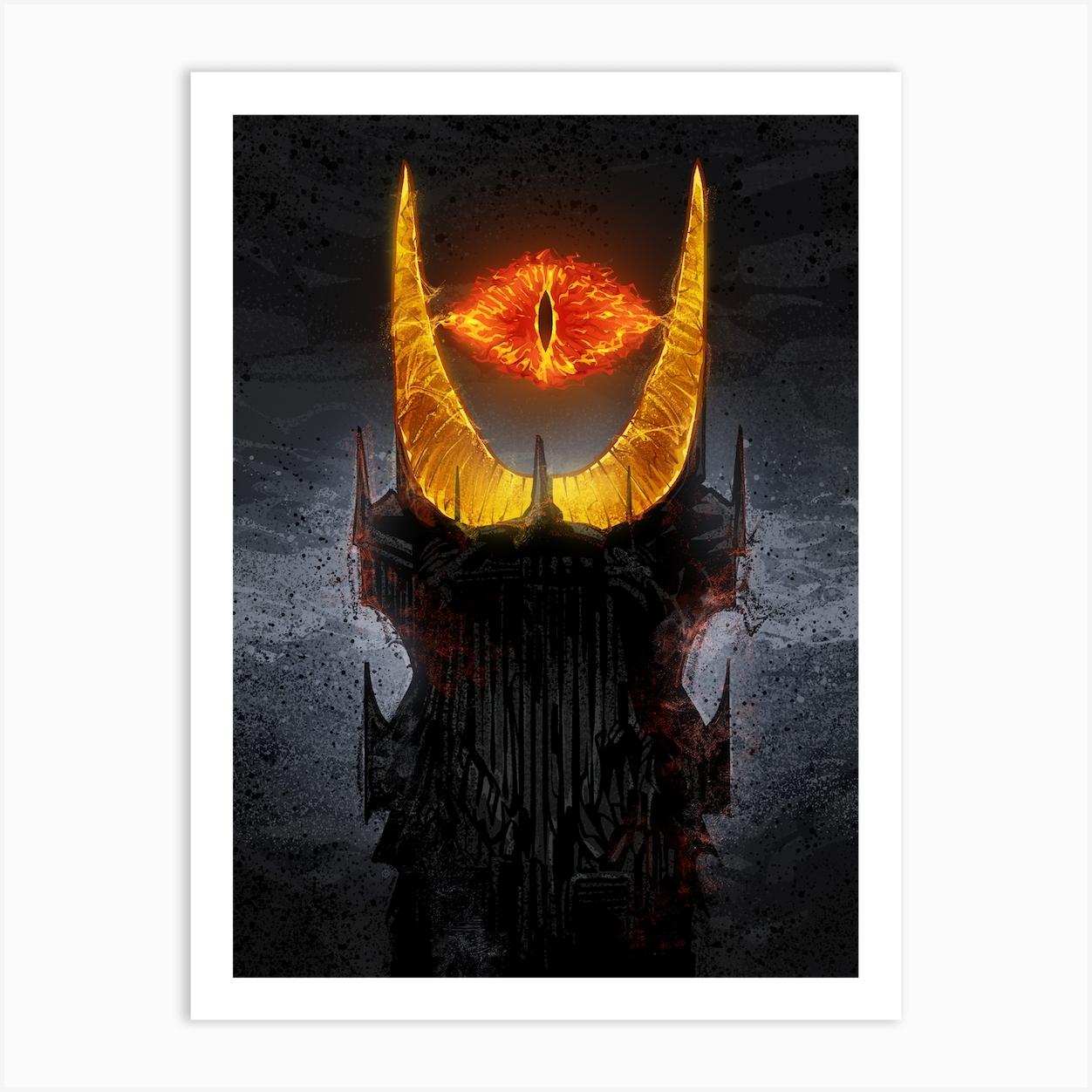 Lord of the rings Tower Art Print by Nikita Abakumov