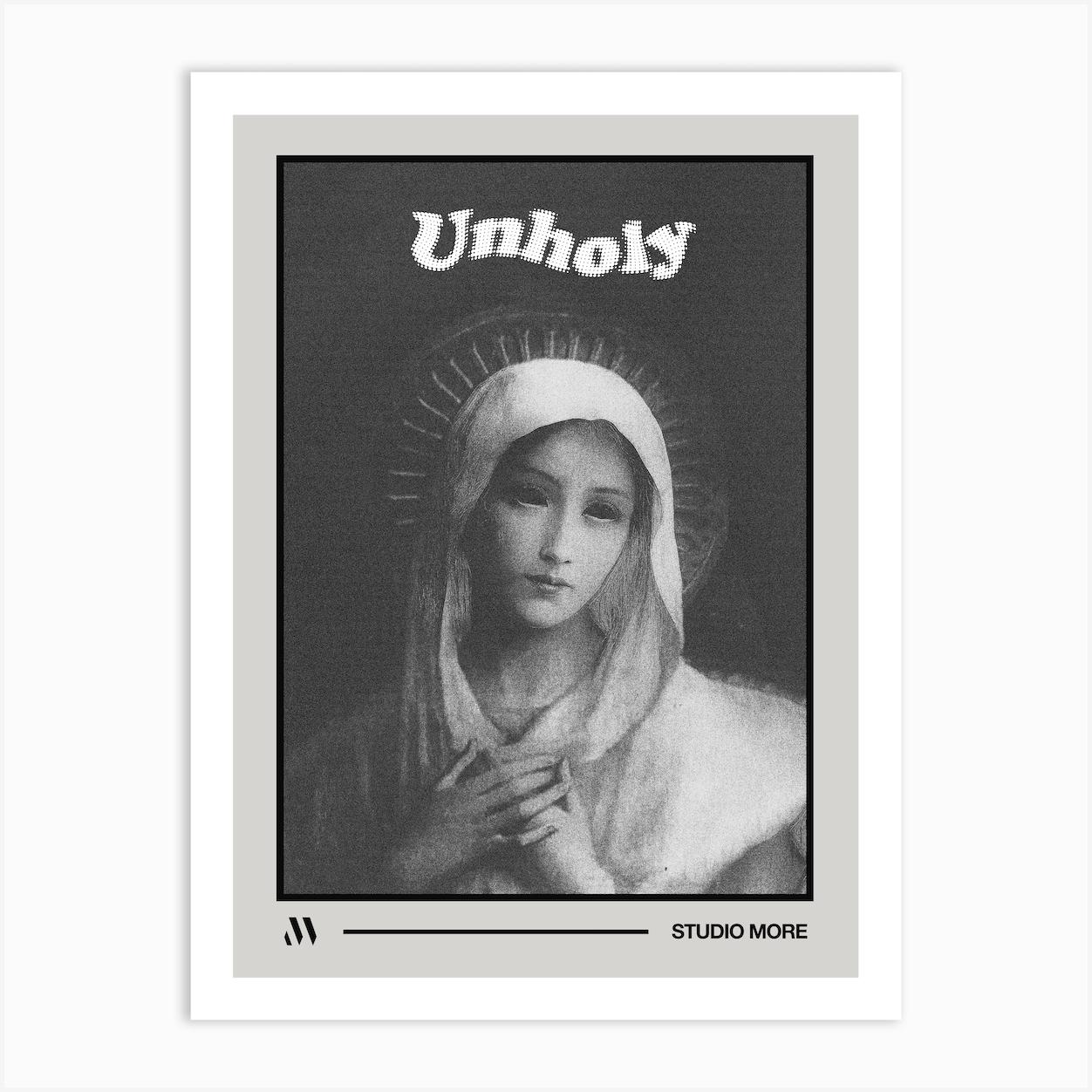 Unholy Art Print by STUDIO MORE
