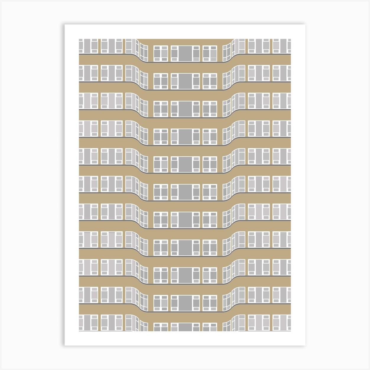 Art Deco Art Print by Oscar Francis