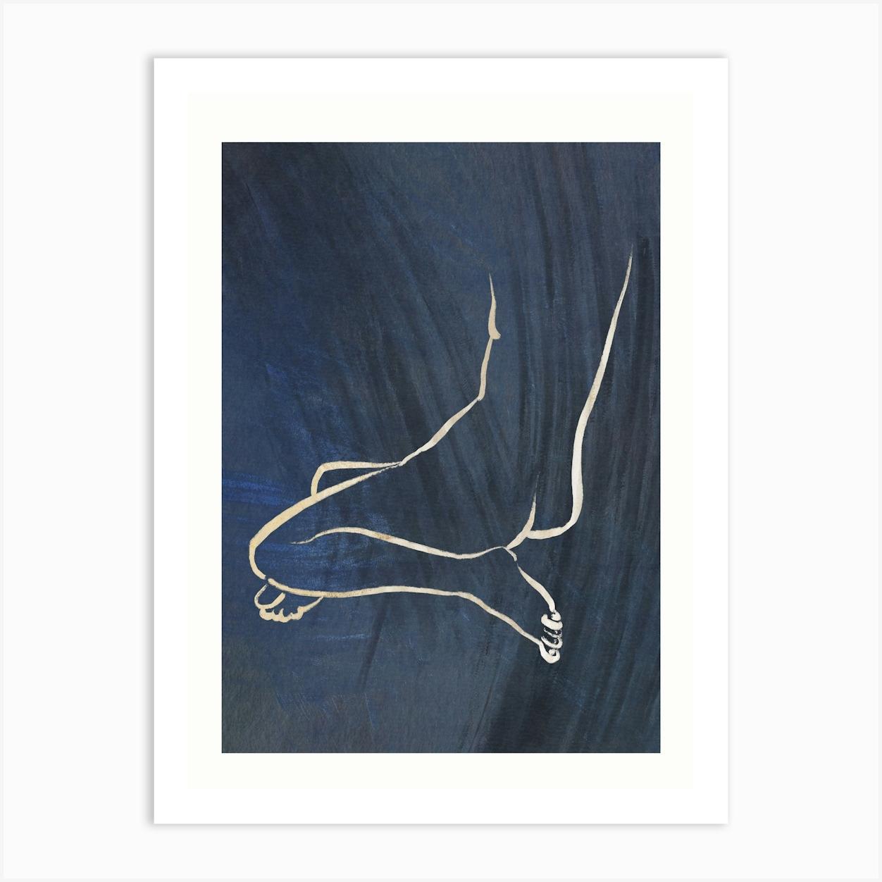 Léger et simple no 63 Art Print by Treechild