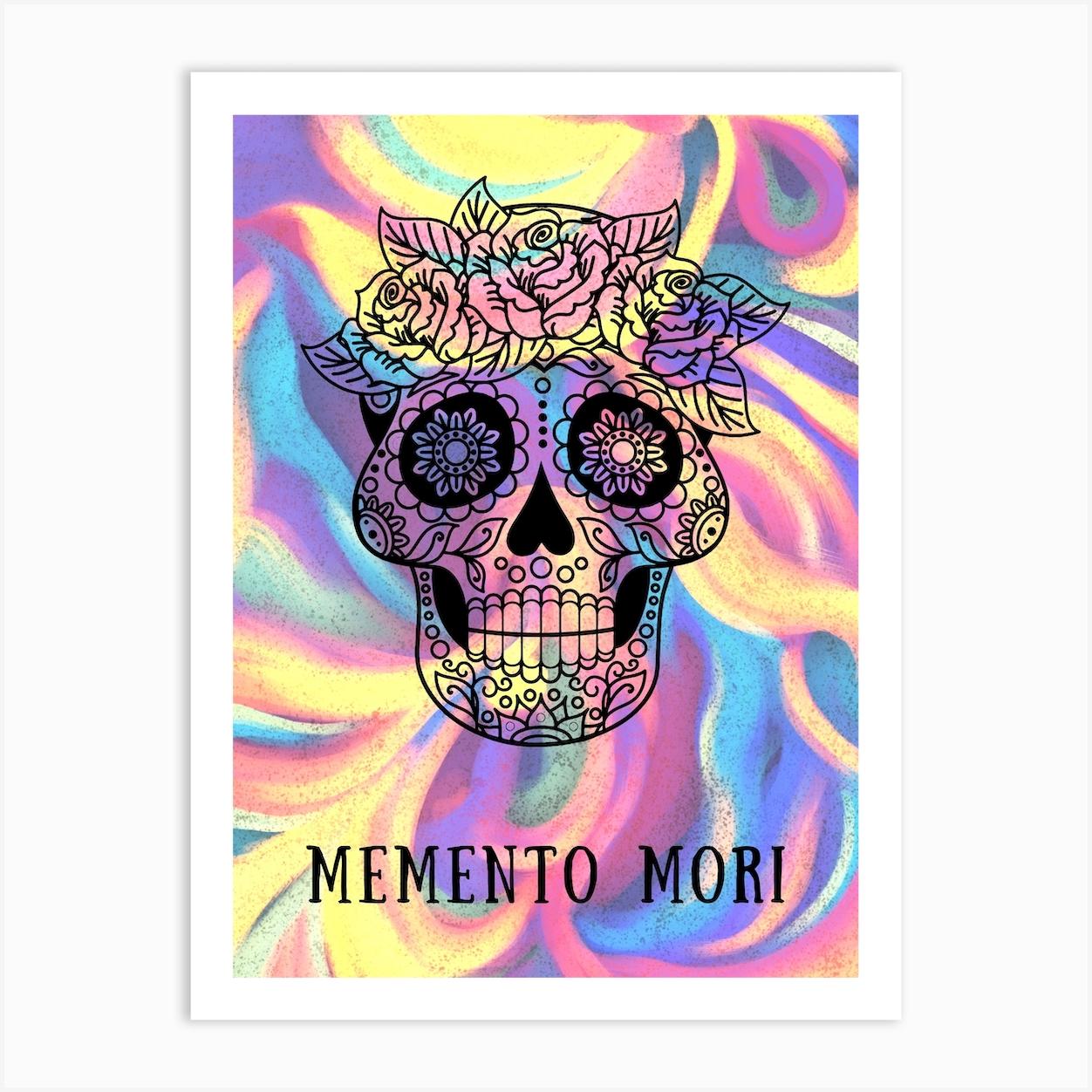 MEMENTO MORI XI Art Print by ArtDesign by KBK