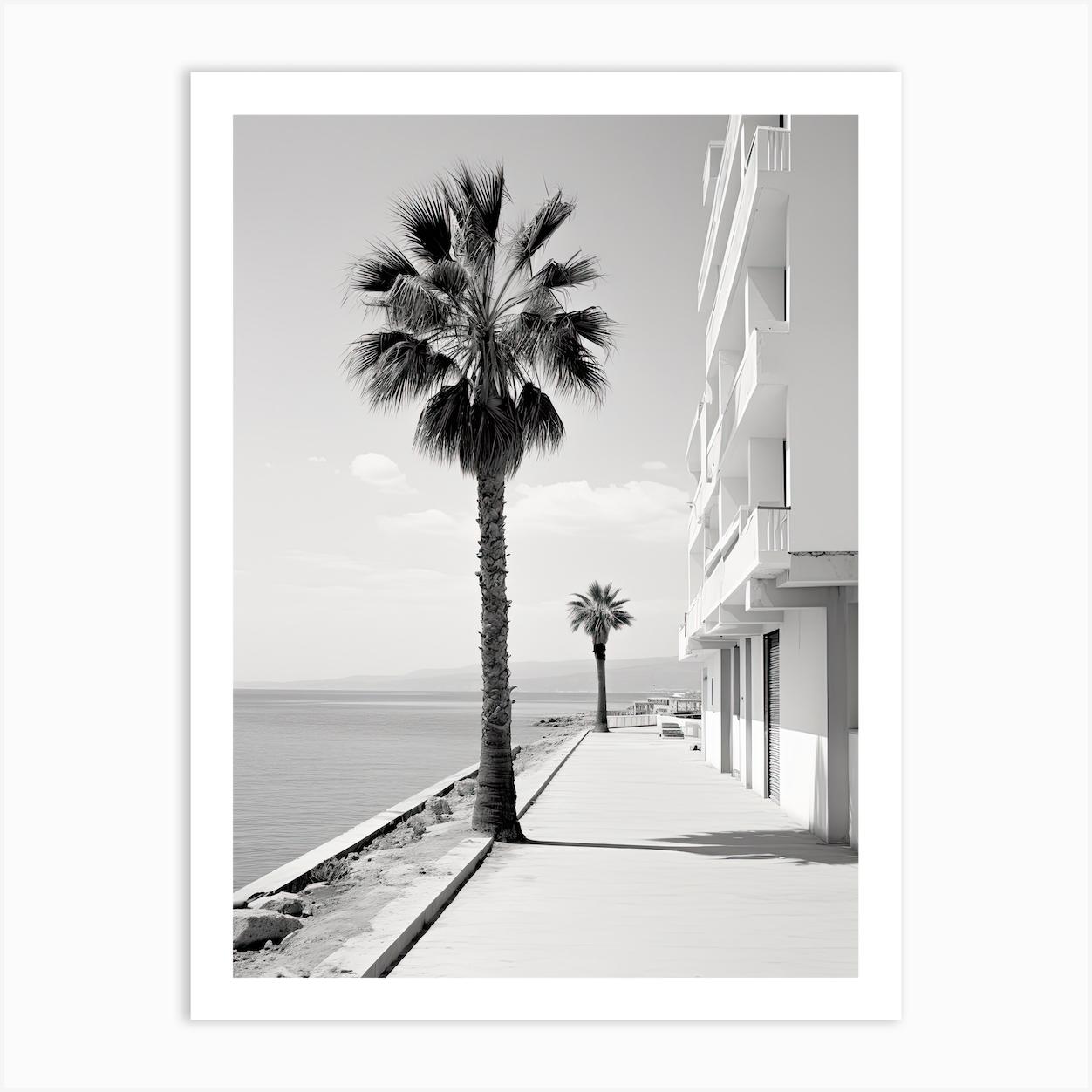 Kusadasi, Turkey, Photography In Black And White 1 Art Print by Monochrome Vistas