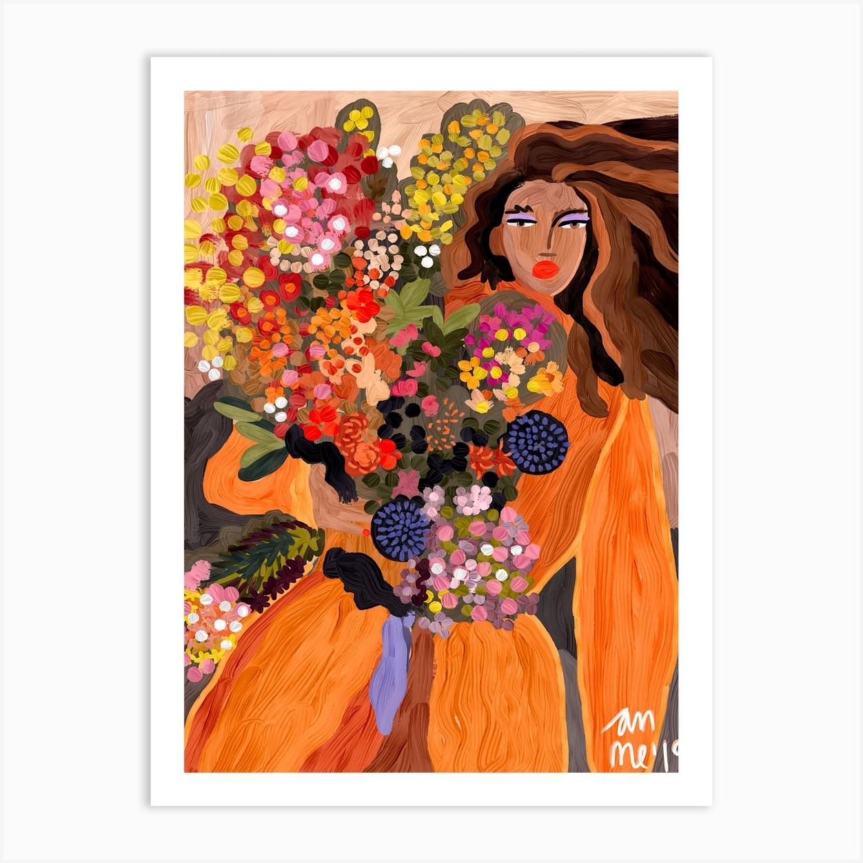 Autumnal Spring Art Print by Ana Clerici