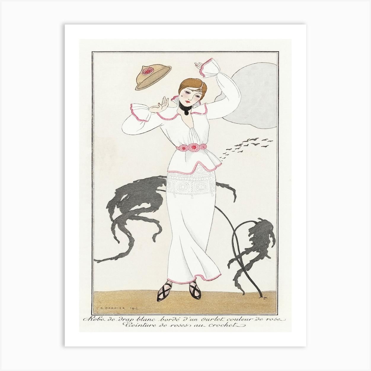 Costumes Parisiens No 9, George Barbier Art Print by Fy! Classic Art Prints and Posters
