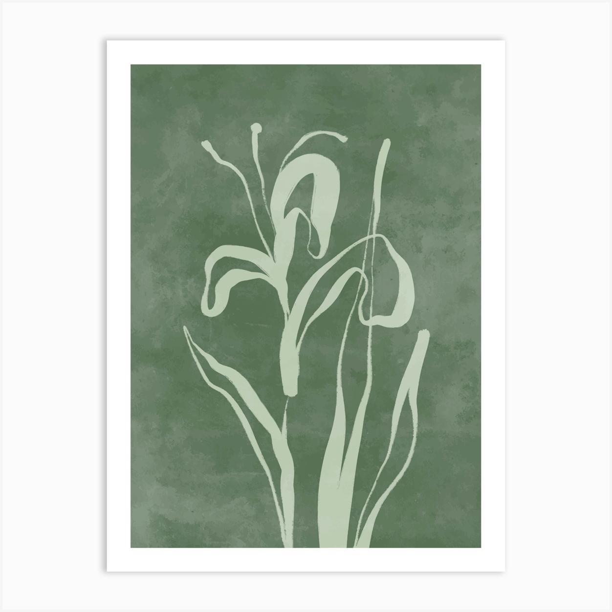 Irises Poster