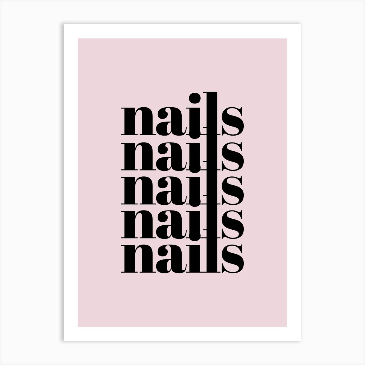 Nails Art Print Art Print by Grand & Lovely Prints