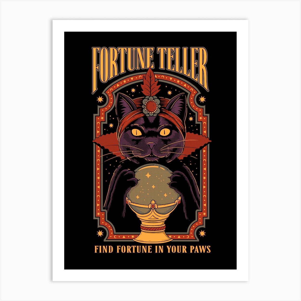 Fortune Teller Art Print by Thiago Corrêa