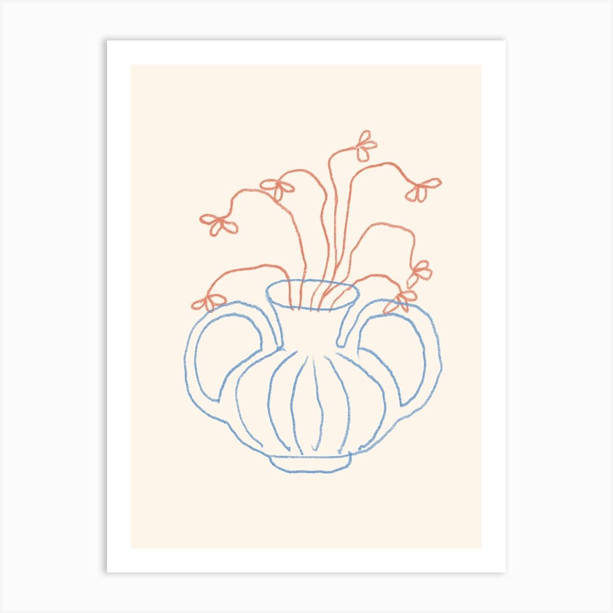 Vie simple no 86 Art Print by Treechild