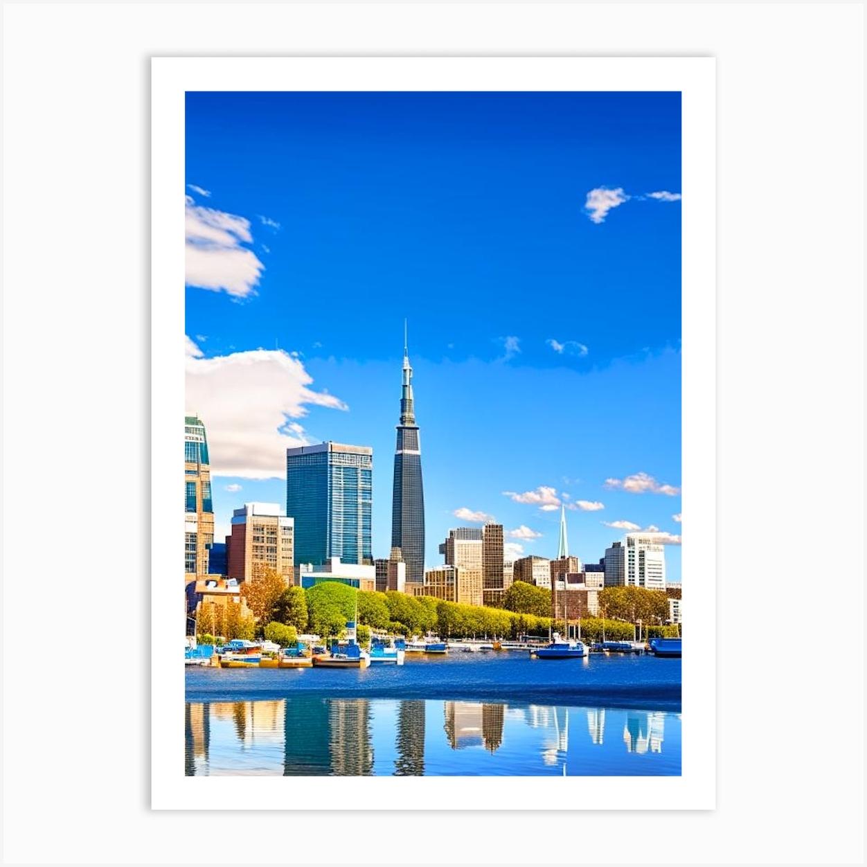 Boston Photography Art Print by US Cityscapes