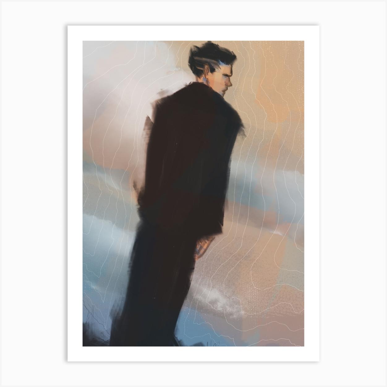 Overlook Art Print by Daniel macleod illustration