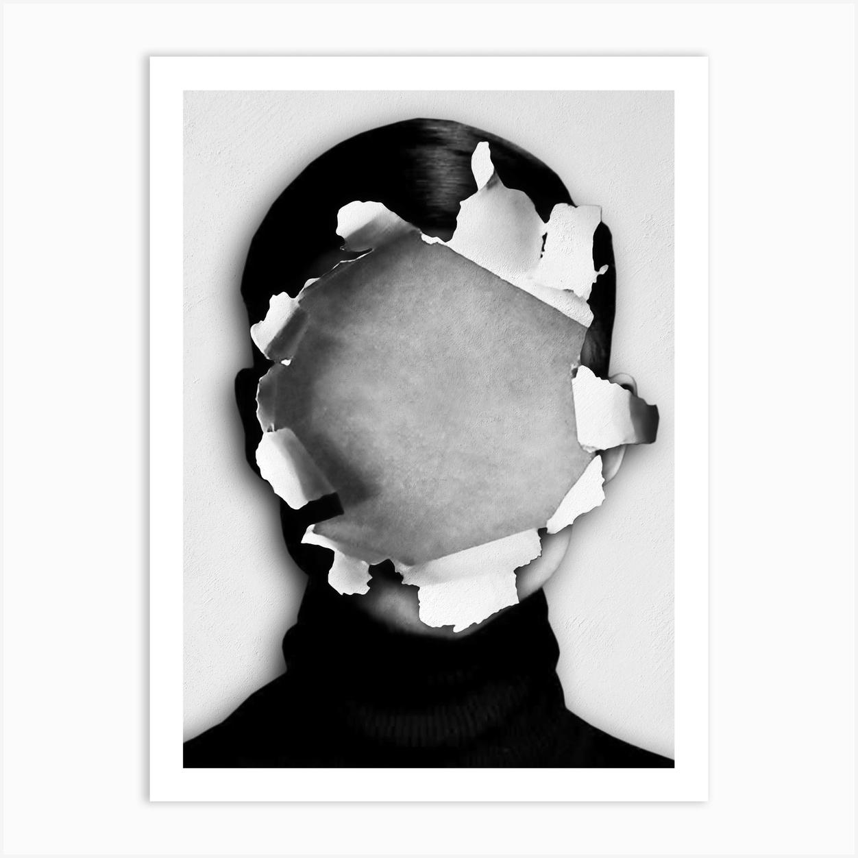 Torn Art Print by Underdott Art