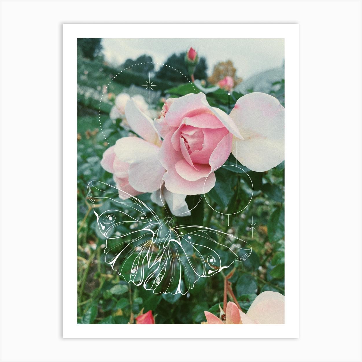 Blushed Art Print by Jade Chanel