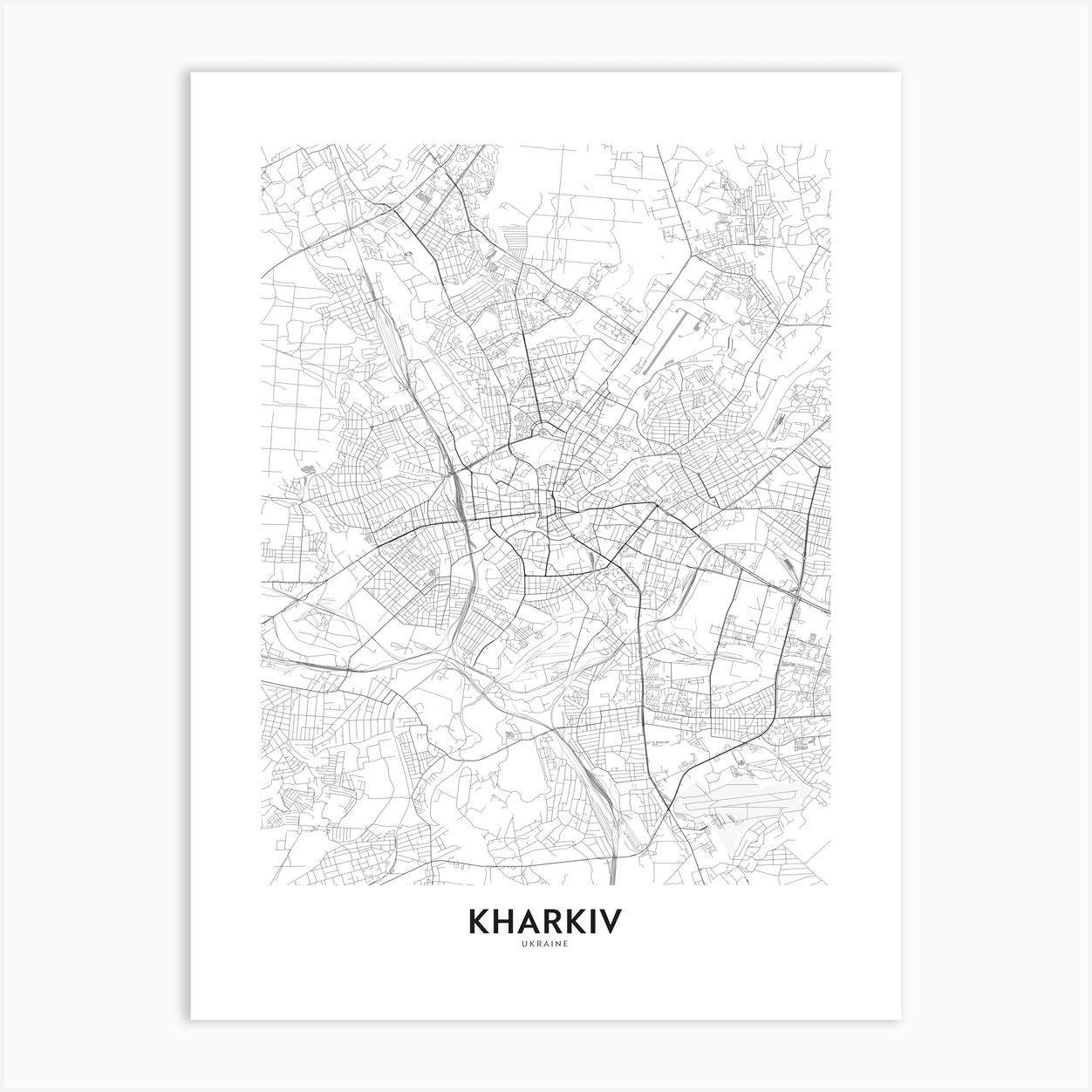 Kharkiv Art Print by Atlas Prints