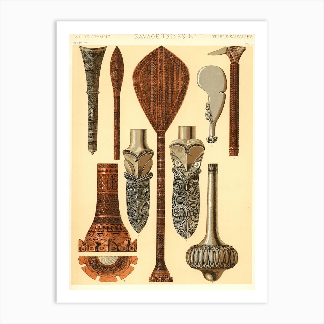 Vintage Pattern Illustration, Owen Jones Art Print by Fy! Classic Art Prints and Posters