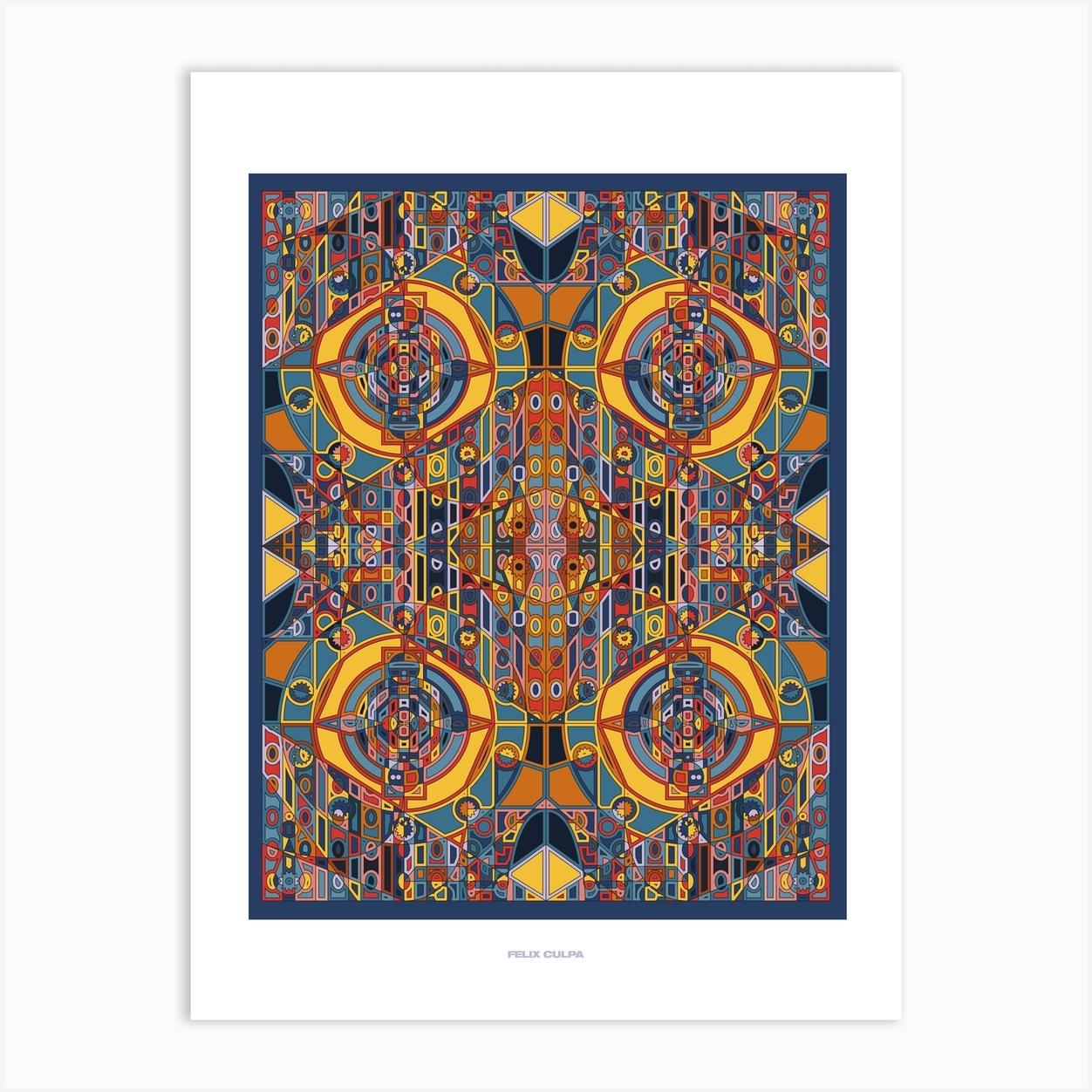 Science Of Emotion Particle Generator Art Print by Felix Culpa