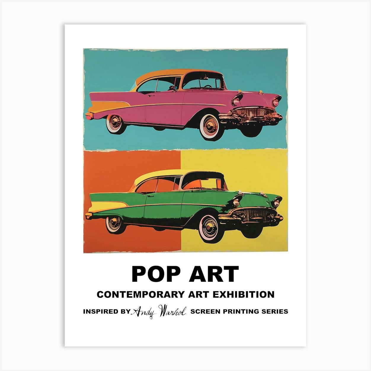 Poster Chairs Pop Art 2 Art Print by ArtEra Creations