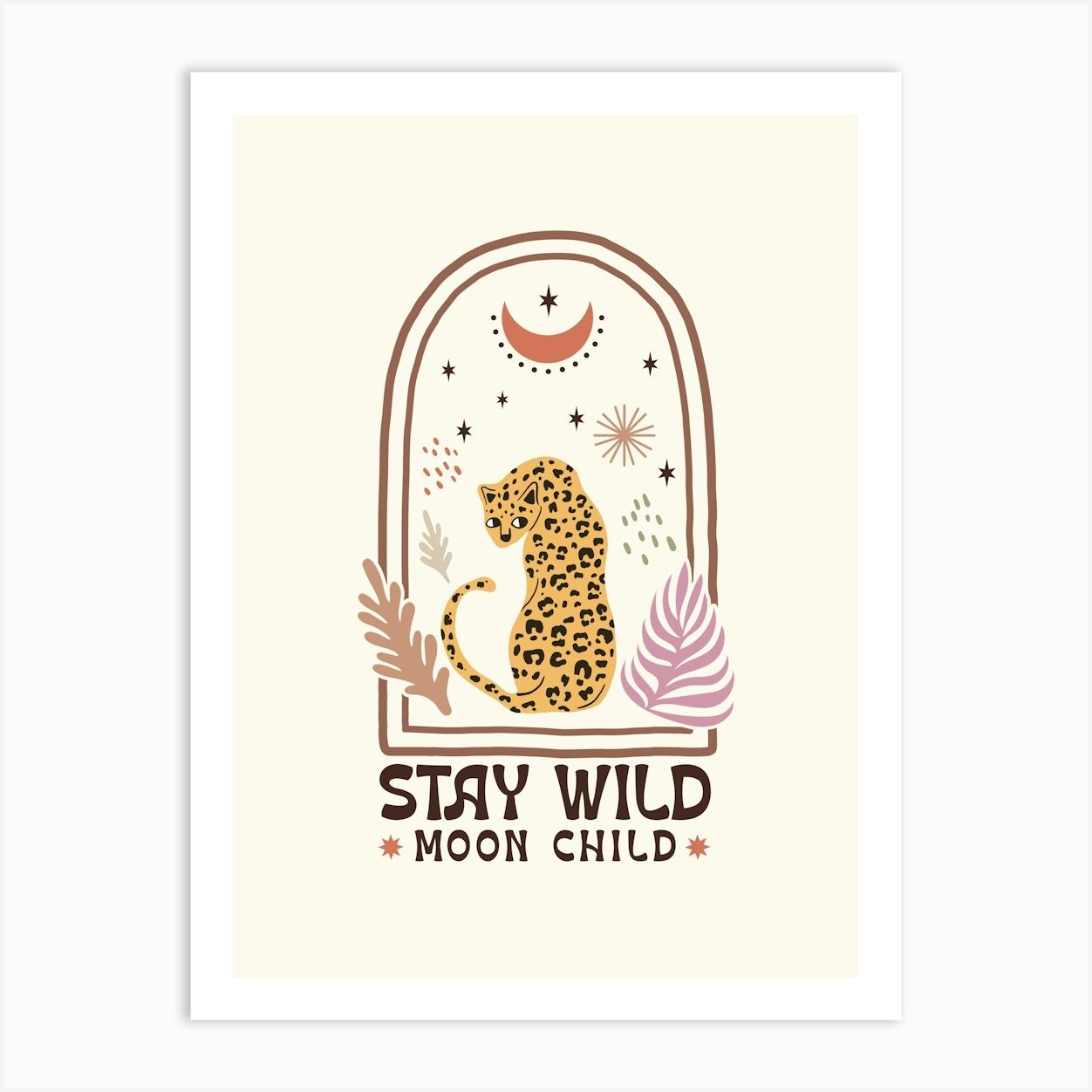 Bohemian Leopard Print Poster, Animal Print Wall Art, Leopard Pattern Decor, Unique Leopard Art Art Print by SplishSplashLab