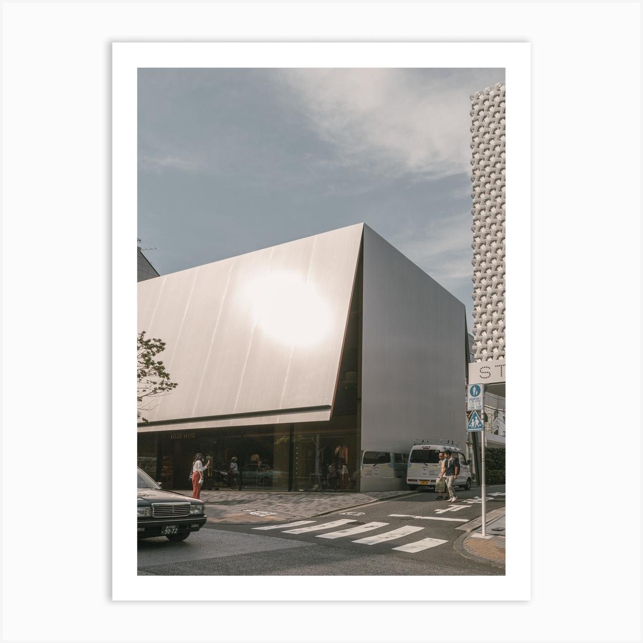 MiuMiu Flagship Store Tokyo Art Print by Stefano Tacchinardi