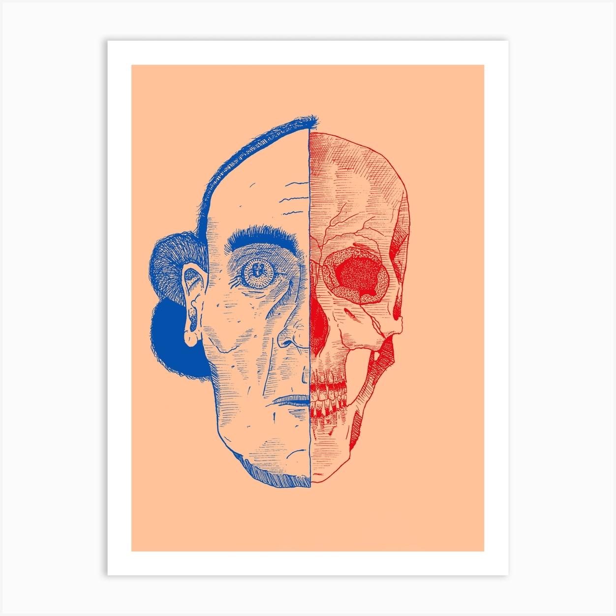 Memento Mori Art Print by Dope Ghost