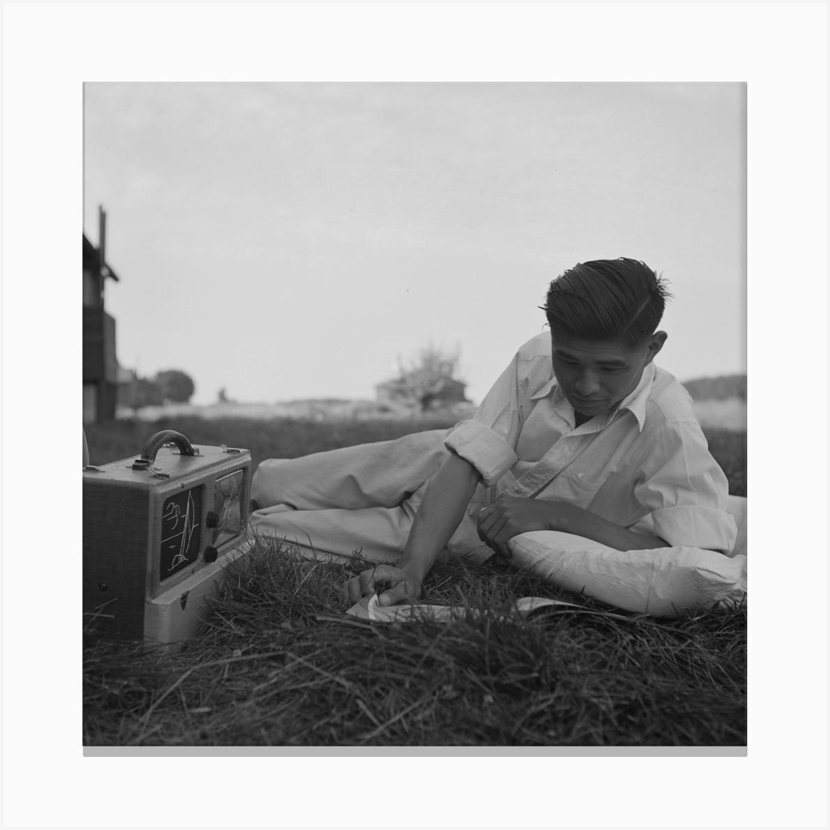 Rupert, Idaho, Former Ccc (Civilian Conservation Corps) Camp Now Under The Fsa (Farm Security Administration Canvas Print by Fy! Classic Art Prints