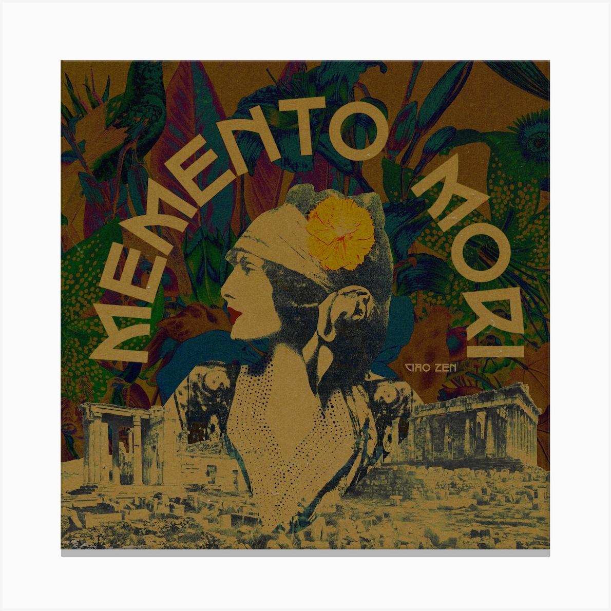 Memento Mori Canvas Print by Ciao Zen