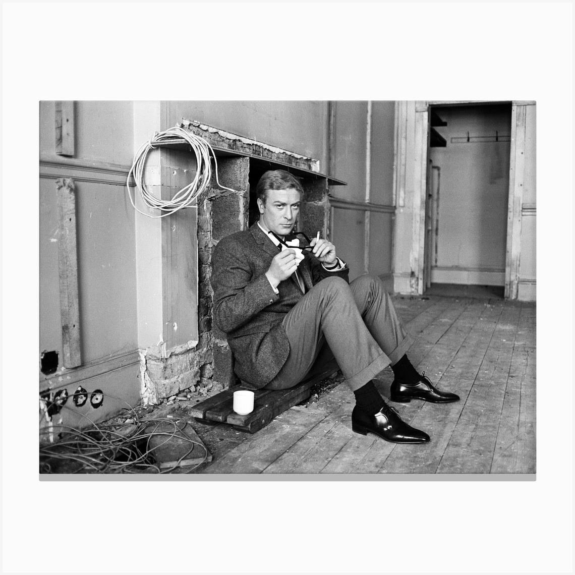 Michael Caine 21st September 1964 Canvas Print by Mirrorpix