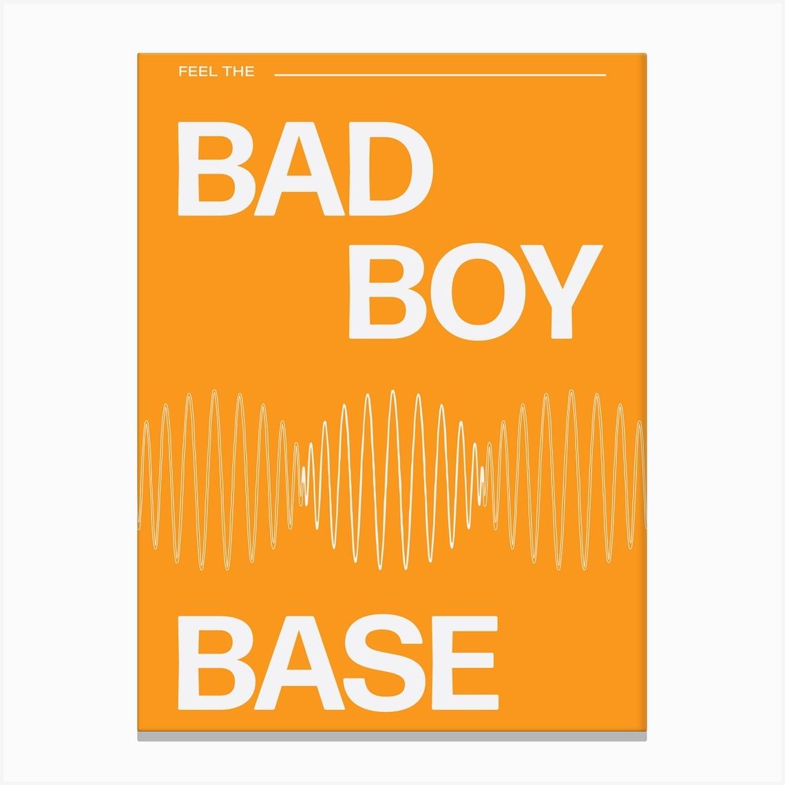 Bad Boy Base Canvas Print by Angel Design Studio