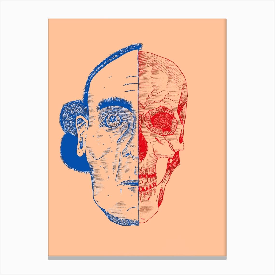 Memento Mori Canvas Print by Dope Ghost