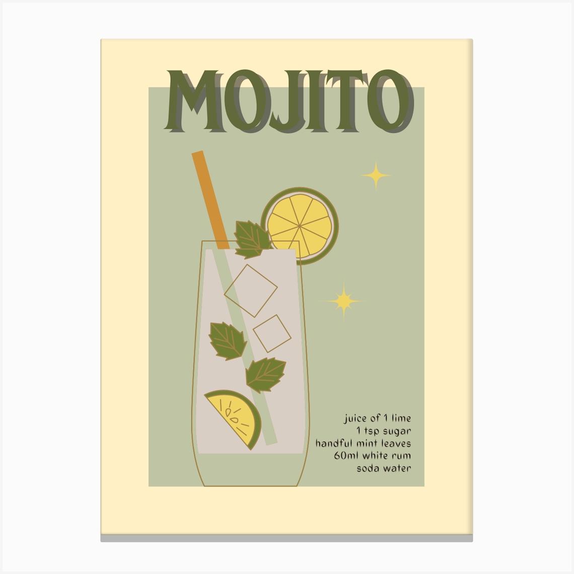 8 Canvas Print by Go Poster Store