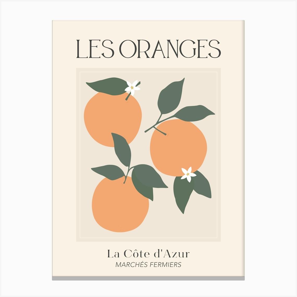 Les Oranges Lienzo