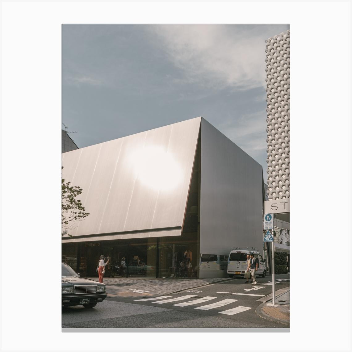 MiuMiu Flagship Store Tokyo Canvas Print by Stefano Tacchinardi