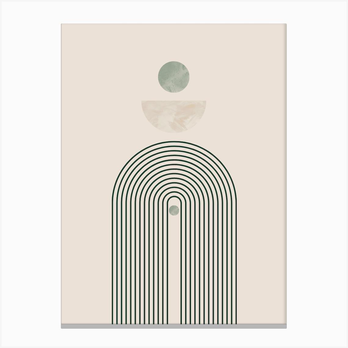 Shapes Canvas Print by Go Poster Store