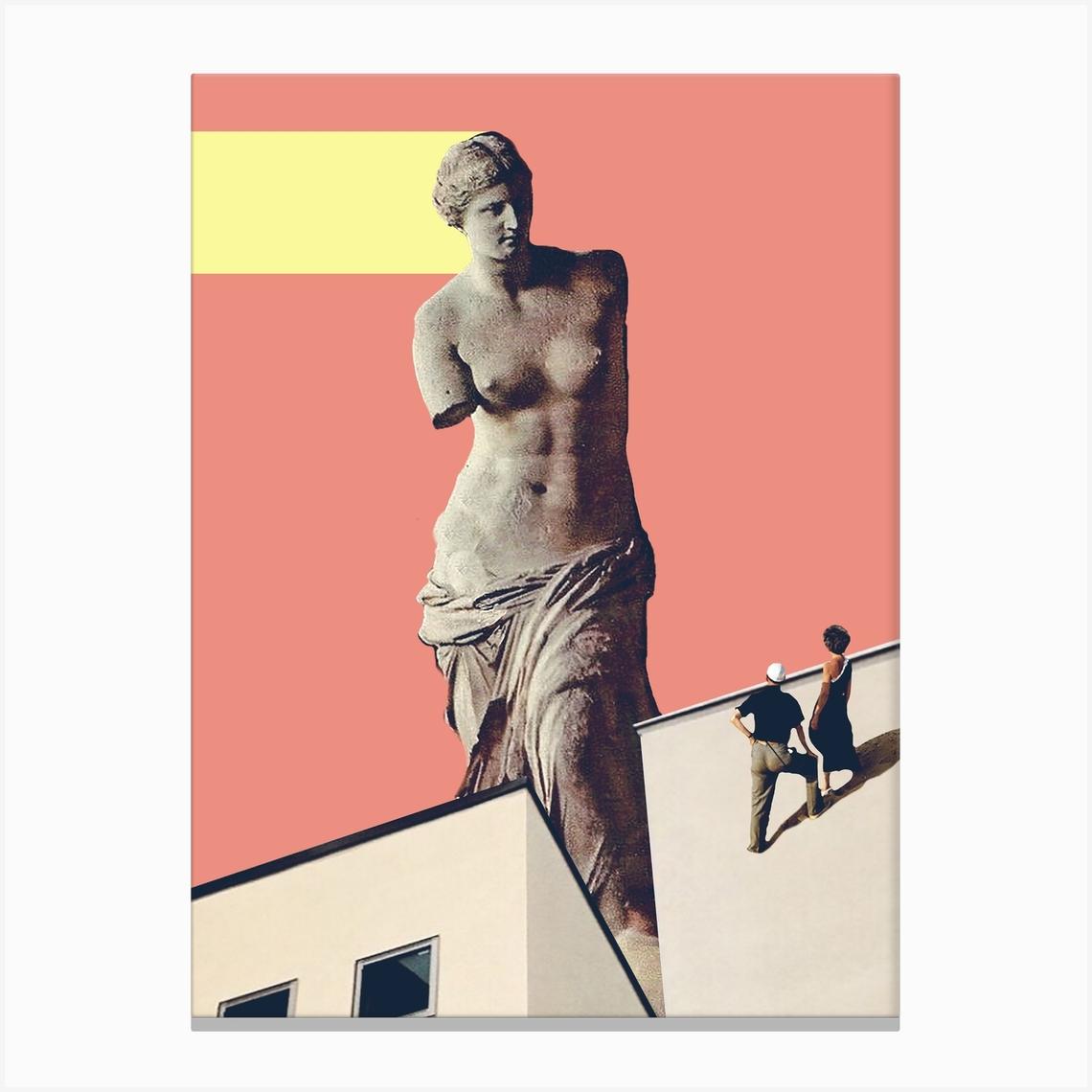 Holy Experience Canvas Print by Maarten Léon