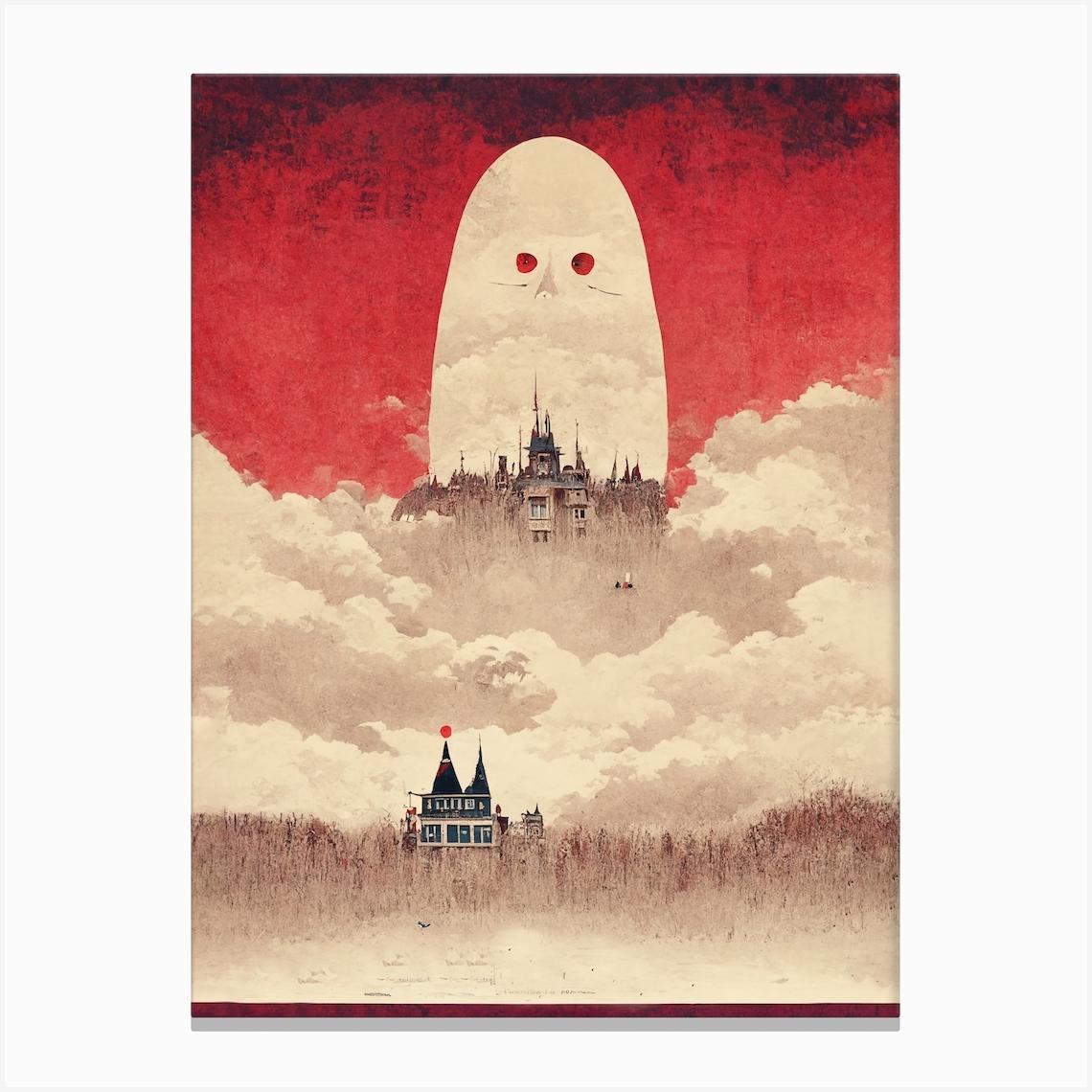Home Alone Poster Studio Ghibli Style Canvas Print by Fusion Designs