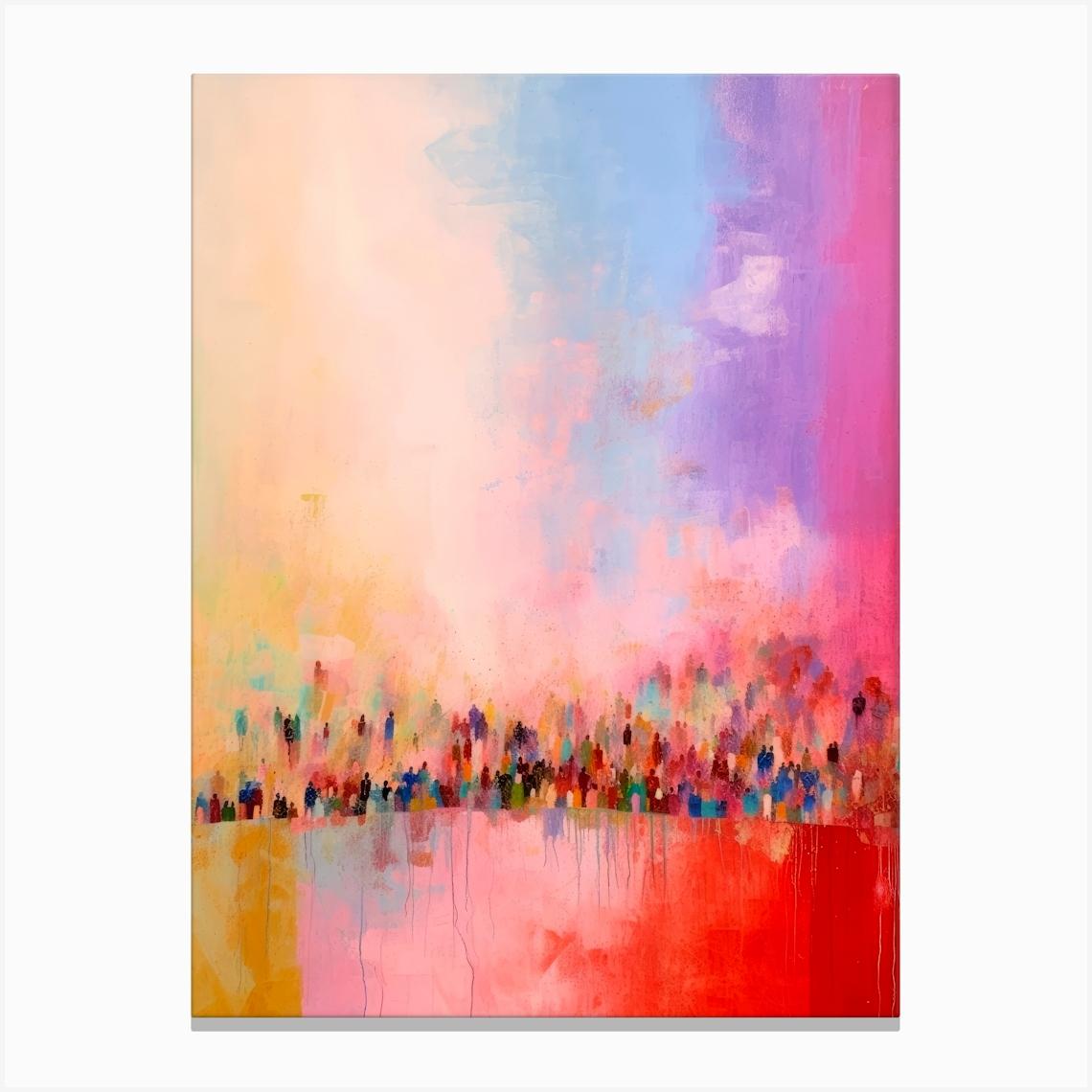 The Love In Us No 6 Canvas Print by Treechild