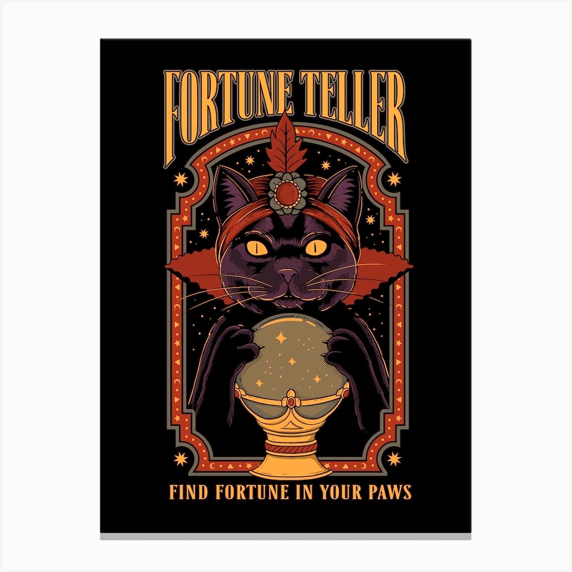 Fortune Teller Canvas Print by Thiago Corrêa