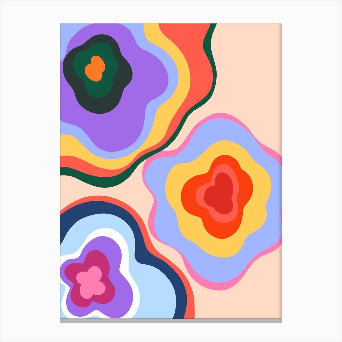 Flower Bunch Canvas Print by Jodi Feddon