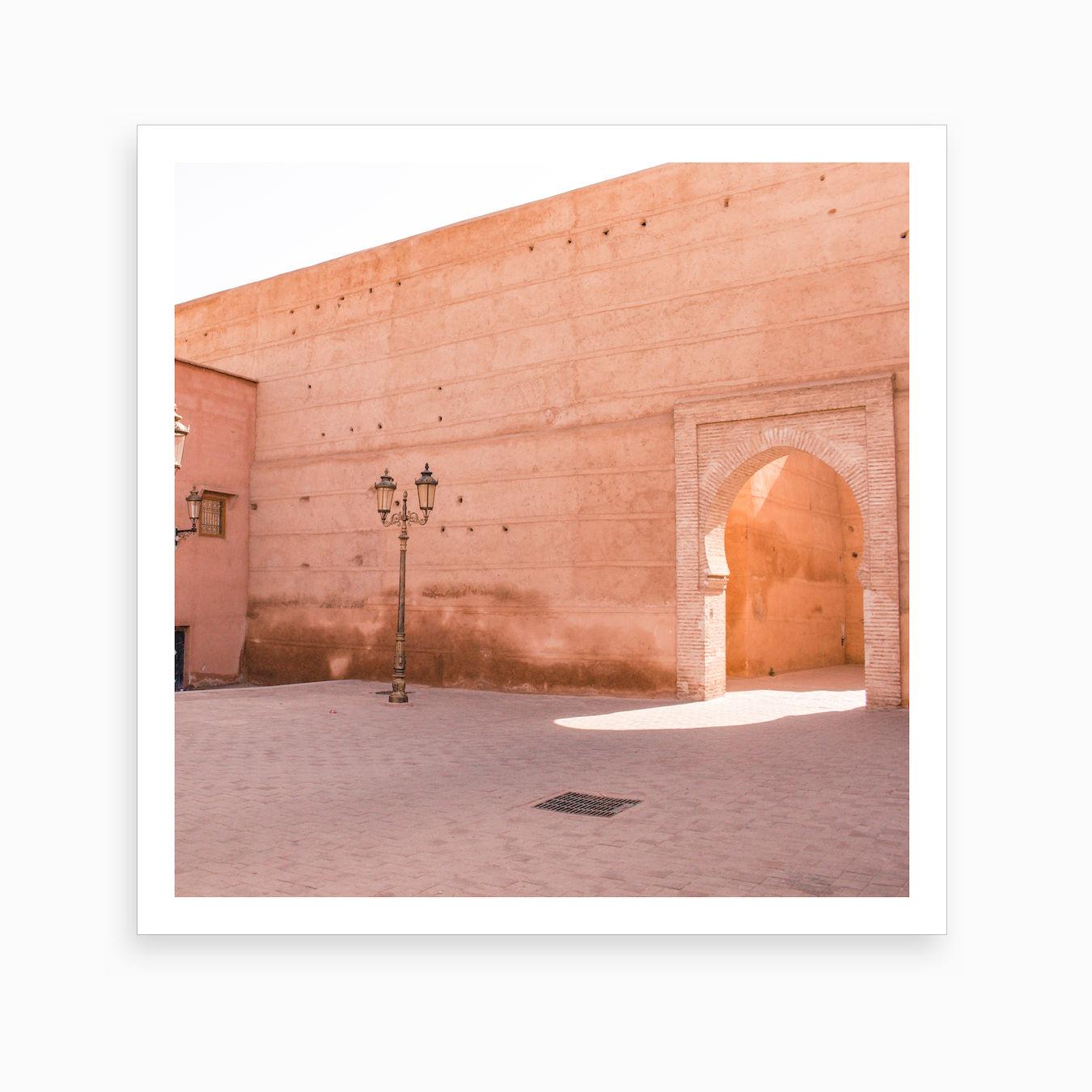 Marrakech Walls Morocco Art Print by Travel Art Wall Prints