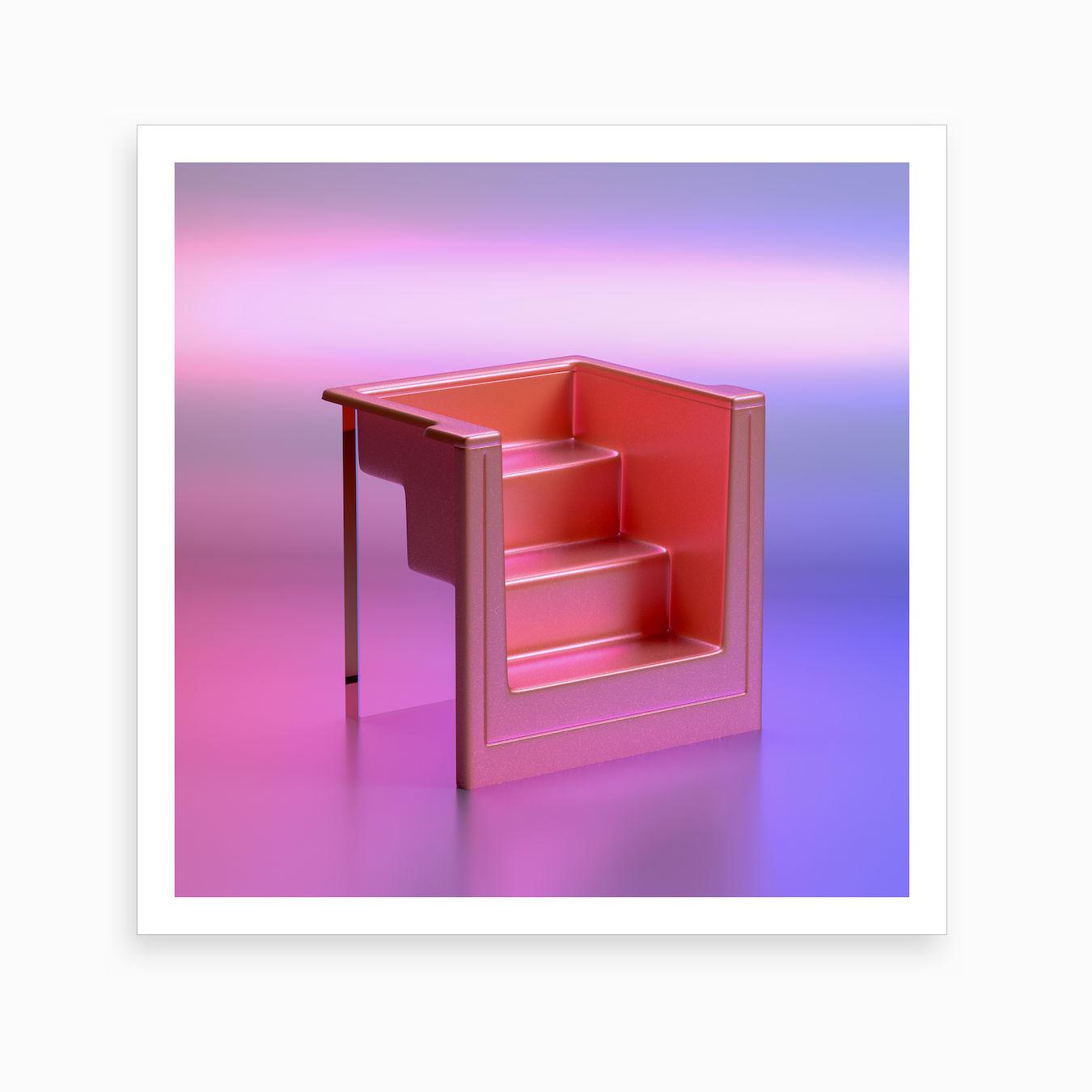 The Tan Chair Art Print by RS STUDIO